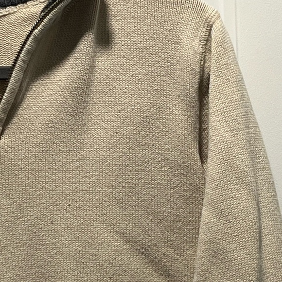 Eddie Bauer Men’s Quarter Zip Sweater – Medium - Picture 5 of 14